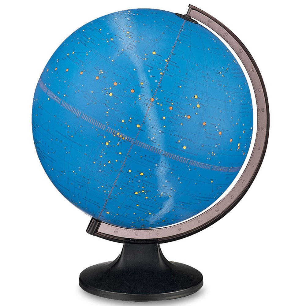 Replogle Constellation 12 - Inch Illuminated Desktop Globe (Dual Map) - Globes for Kids - GlobeStore.com - 13076