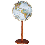 Replogle Edinburgh II 16 - Inch Blue Ocean Raised Relief Floor Globe - Floor Globes - GlobeStore.com - 26824