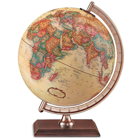 Replogle Forester 9 - Inch Antique Ocean Raised Relief Desktop Globe - Desk Globes - GlobeStore.com - 51533