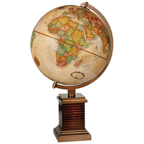 Replogle Glencoe 12 - Inch Antique Ocean Raised Relief Desktop Globe - Desk Globes - GlobeStore.com - 31546
