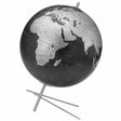 Replogle Mikado 12 - Inch Slate Grey Desktop Globe with Stainless Steel Base - Desk Globes - GlobeStore.com - 85000
