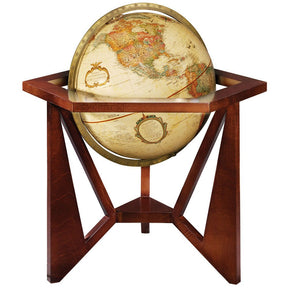 Replogle San Marcos 12 - Inch Antique Ocean Desktop Globe (Frank Lloyd Wright Collection) - Desk Globes - GlobeStore.com - 31819