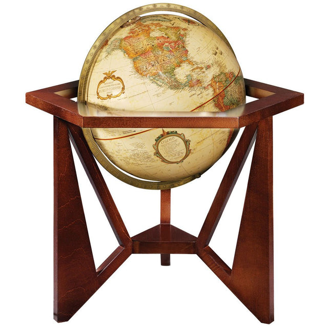 Replogle San Marcos 12 - Inch Antique Ocean Desktop Globe (Frank Lloyd Wright Collection) - Desk Globes - GlobeStore.com - 31819