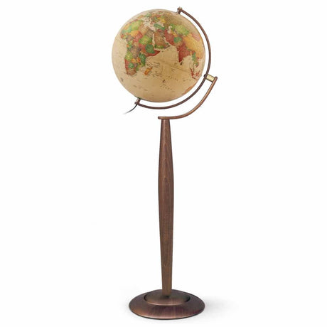 Waypoint Geographic Lyon 15-inch illuminated antique ocean floor globe