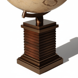 Replogle Glencoe 12 - Inch Antique Ocean Raised Relief Desktop Globe - Desk Globes - GlobeStore.com - 31546