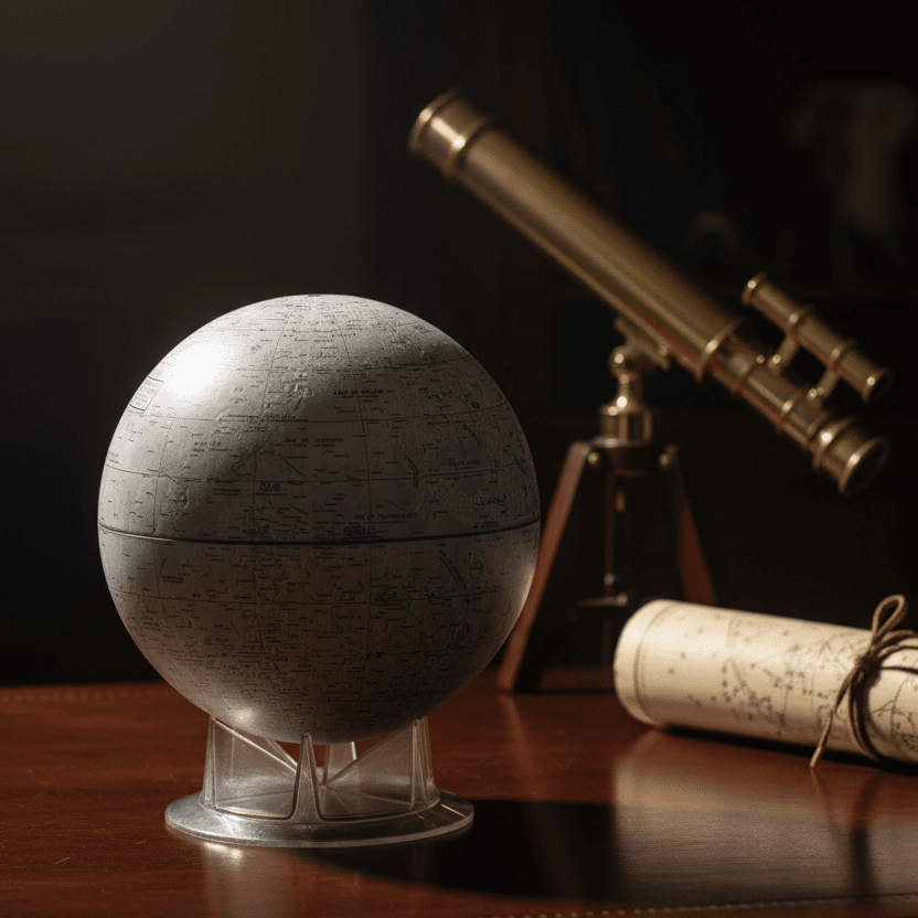 Replogle Official NASA Moon 12 - Inch Desktop Globe - Specialty Globes - GlobeStore.com - 38245