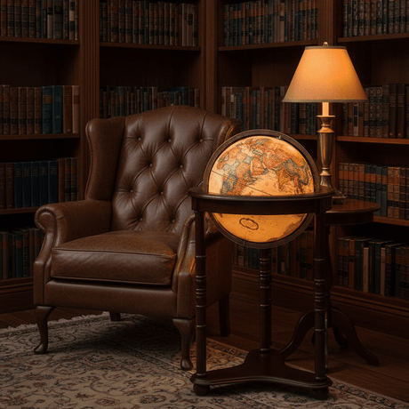Replogle Westminster 16 - Inch Antique Ocean Floor Globe - Floor Globes - GlobeStore.com - 22813