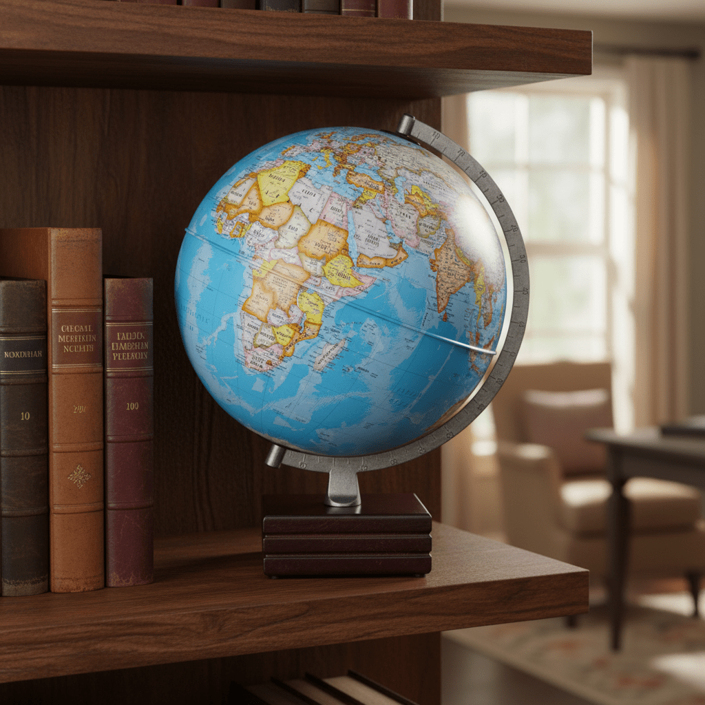 Waypoint Geographic Aviator Plus 12 - Inch Desktop Globe - Desk Globes - GlobeStore.com - WP11004