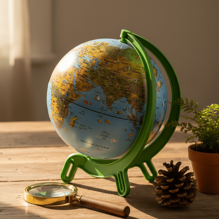 Waypoint Geographic Giacomino 6 - Inch Kids Physical Desktop Globe - Globes for Kids - GlobeStore.com - WP50210