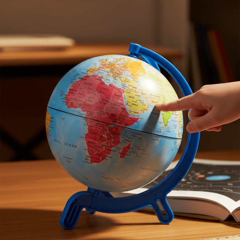 Waypoint Geographic Giacomino 6 - Inch Kids Political Desktop Globe - Globes for Kids - GlobeStore.com - WP50212