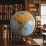 Waypoint Geographic Lugano 12 - Inch Illuminated Desktop Globe - Desk Globes - GlobeStore.com - WP21101