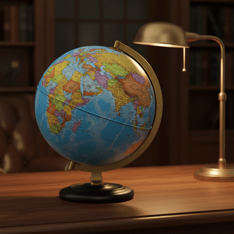 Waypoint Geographic Navigator Plus 12 - Inch Desktop Globe - Desk Globes - GlobeStore.com - WP11002