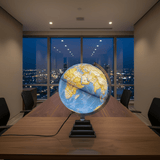 Waypoint Geographic Pacific Plus 12 - Inch Illuminated Desktop Globe - Desk Globes - GlobeStore.com - WP21010