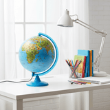 Waypoint Geographic Safari Explorer Blue Animals 10 - Inch Illuminated Globe - Globes for Kids - GlobeStore.com - WP12101